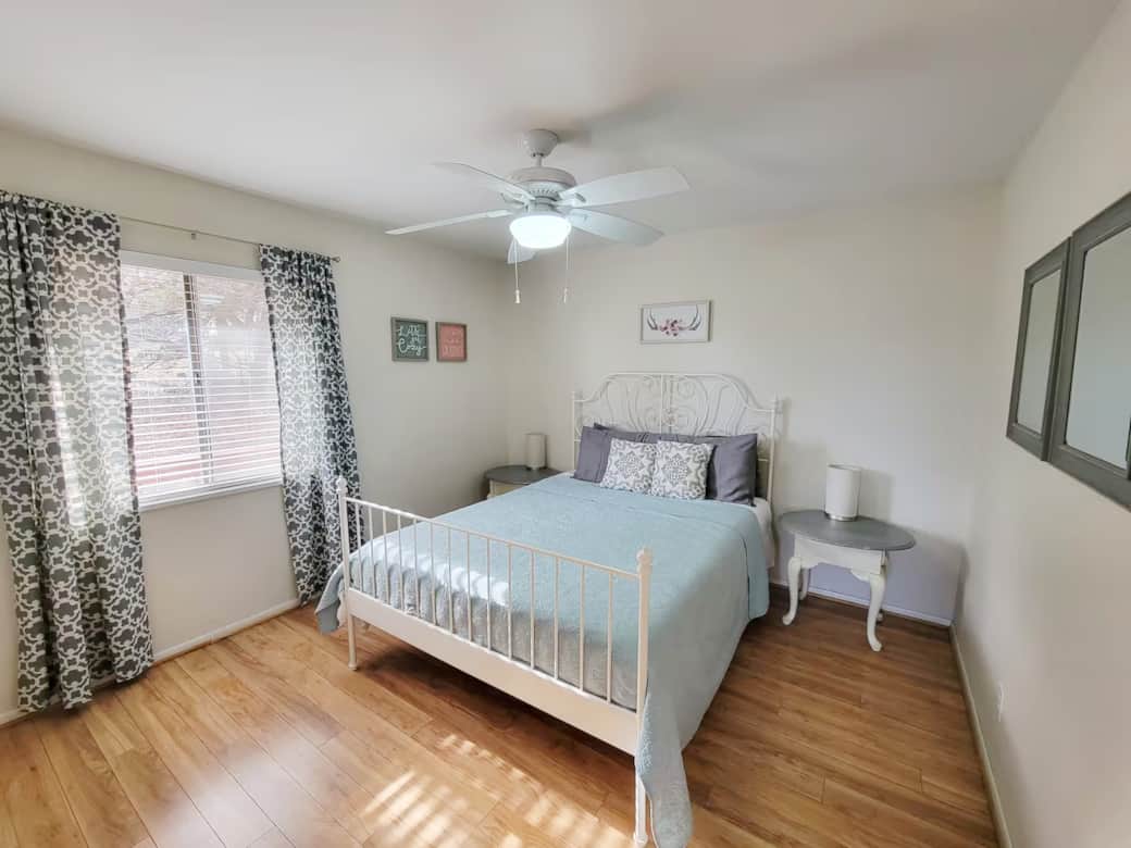Queen bedroom upstairs.