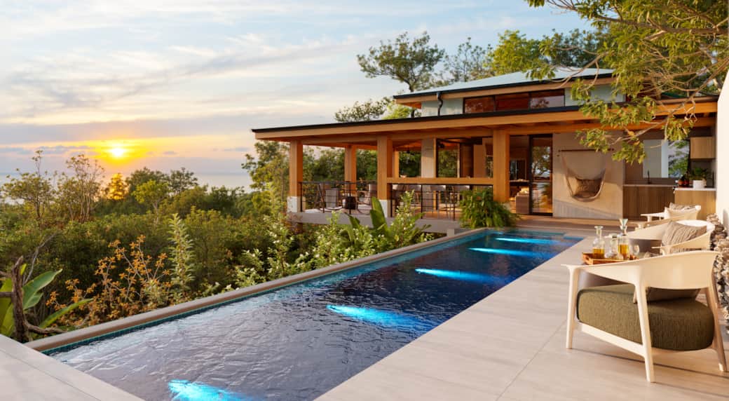 Pool- Terrace at Sunset_Rev