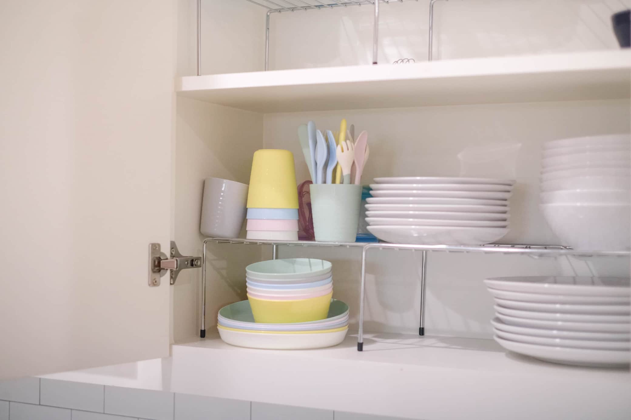 Dinnerware including plastic ware for kids.jpg