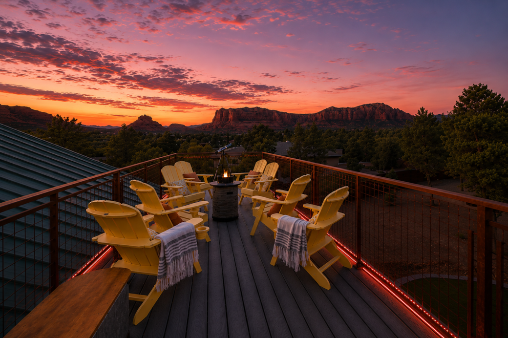 360 Degree Sky Deck at Twilight 360 Degree Sky Deck at Twilight
