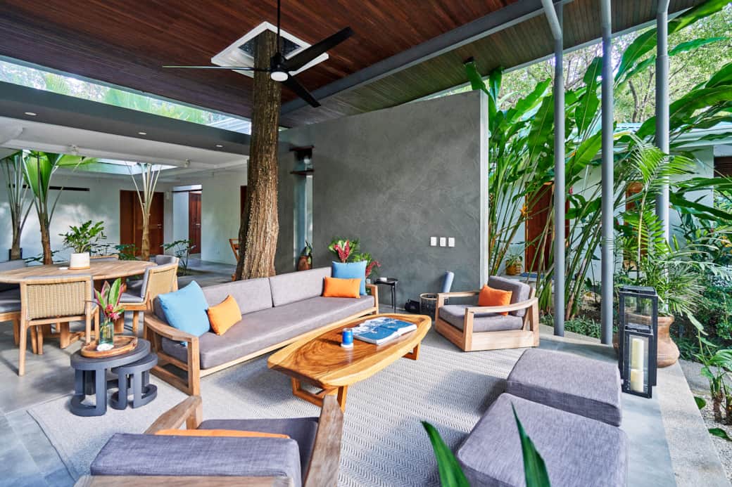 Open-Air Living Area