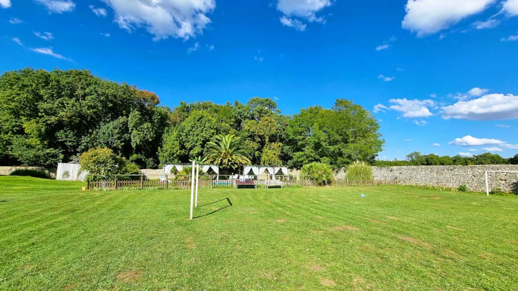 Shared green space with open view Shared green space with open view