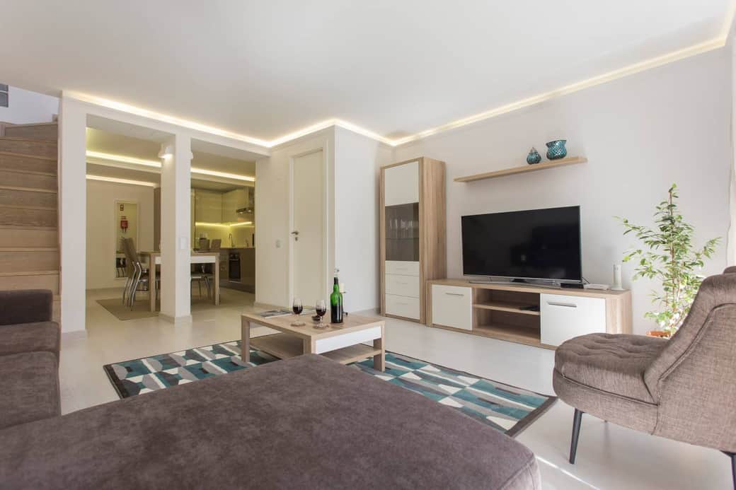 Living room + dining room Living room + dining room