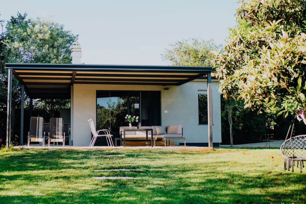 Front View of the house anb terrace