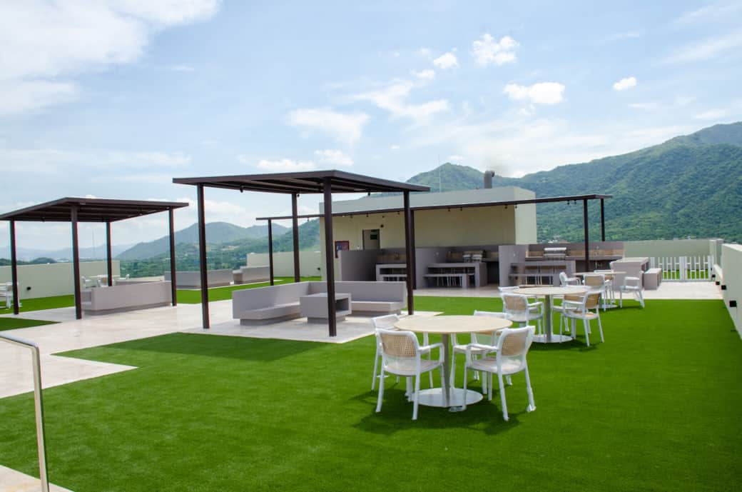Terraza piso 18