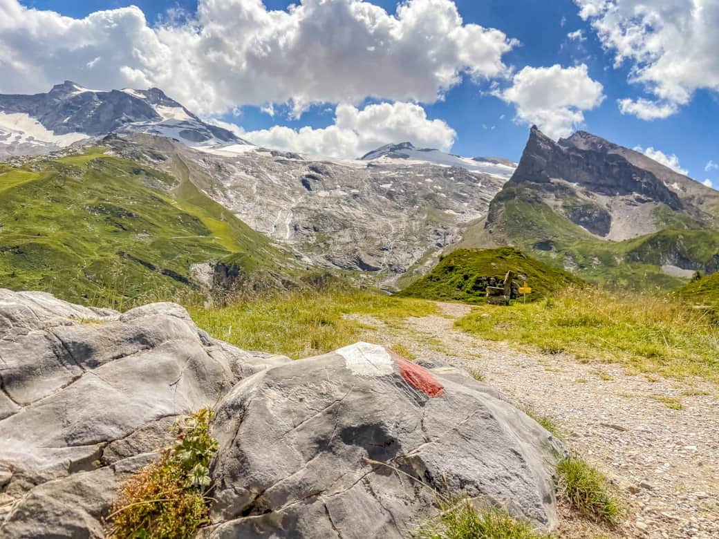 Sentiero estivo in montagna