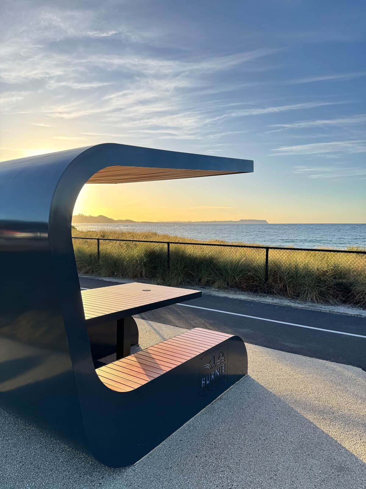 Somewhere close by to take a seat, wind down and take in the view.