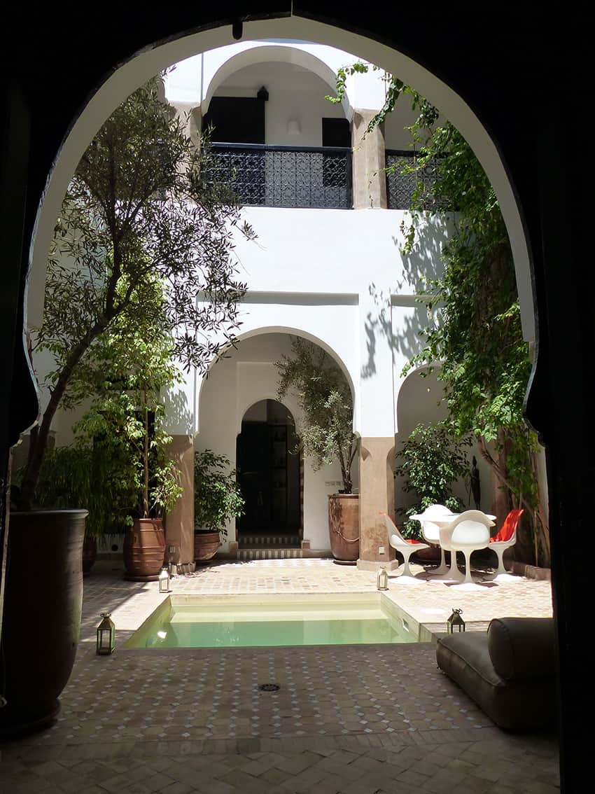 Riad magellan patio jour