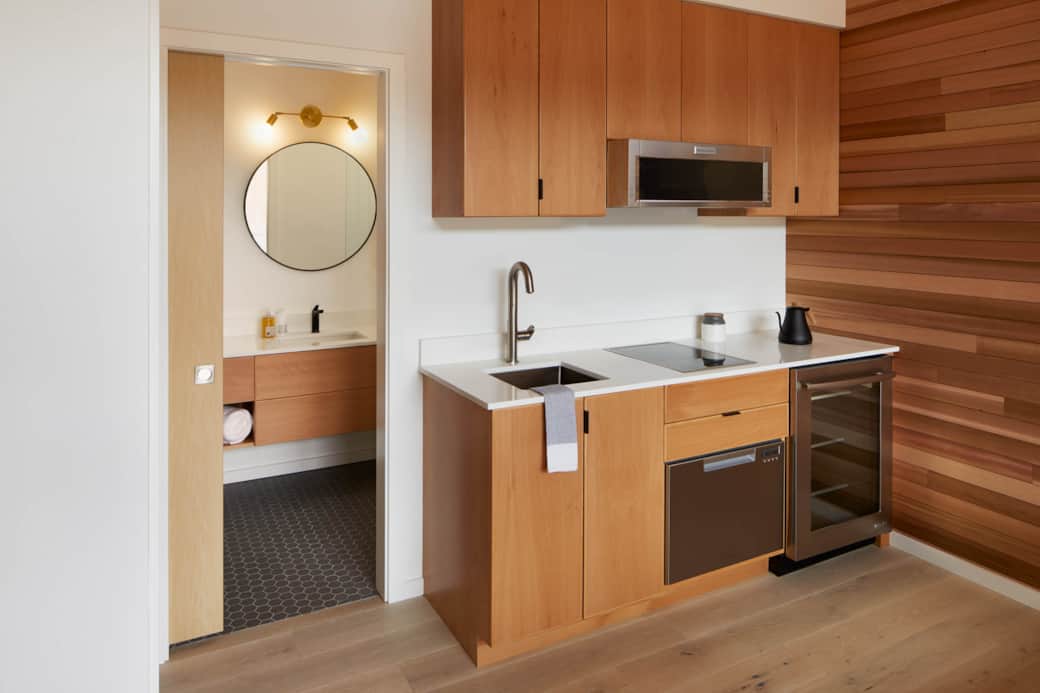 Arch Cape Lodging Kitchen