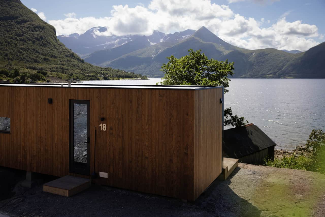 Located by the Fjord