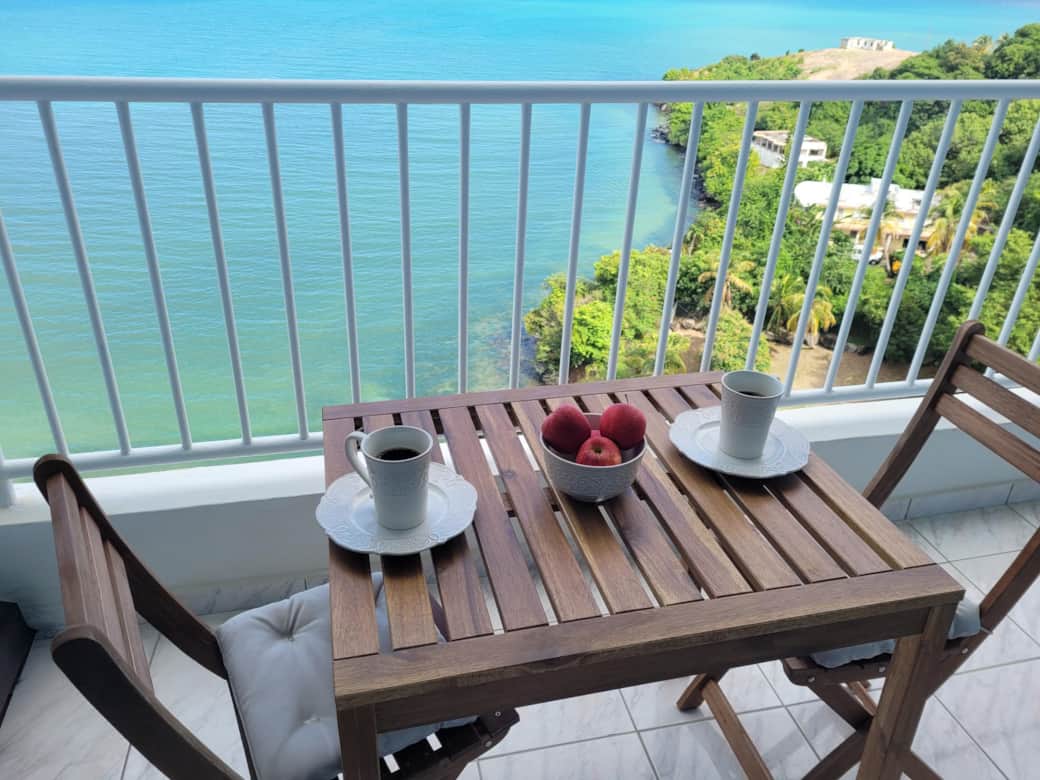 Intimate Dining on the Balcony