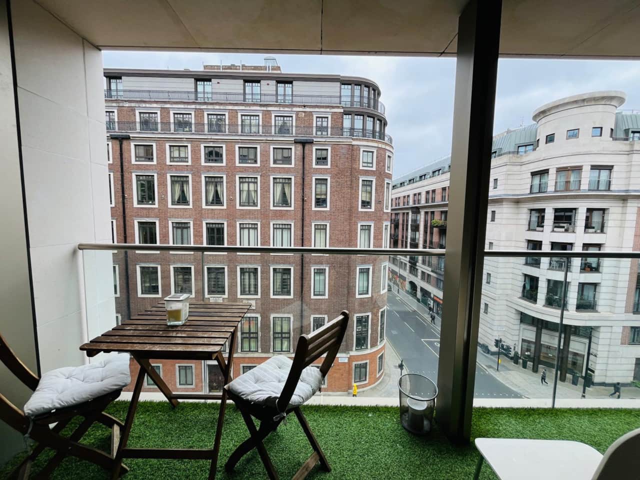 Balcony with a view
