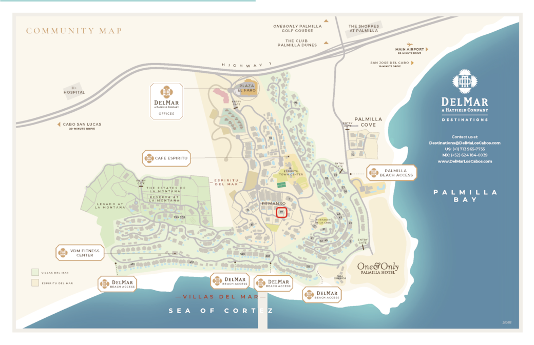 Map of the property location