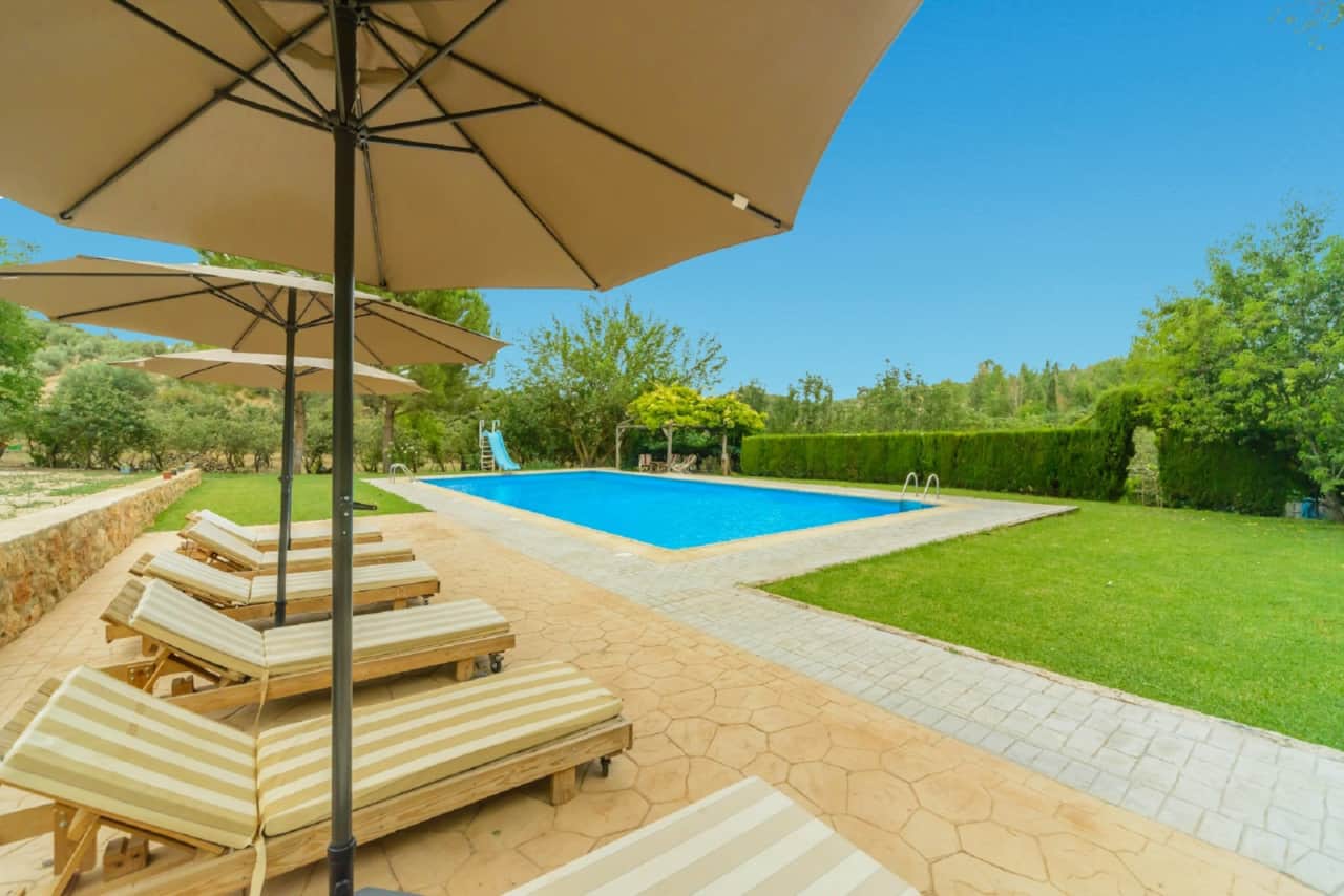 Vista general de la piscina