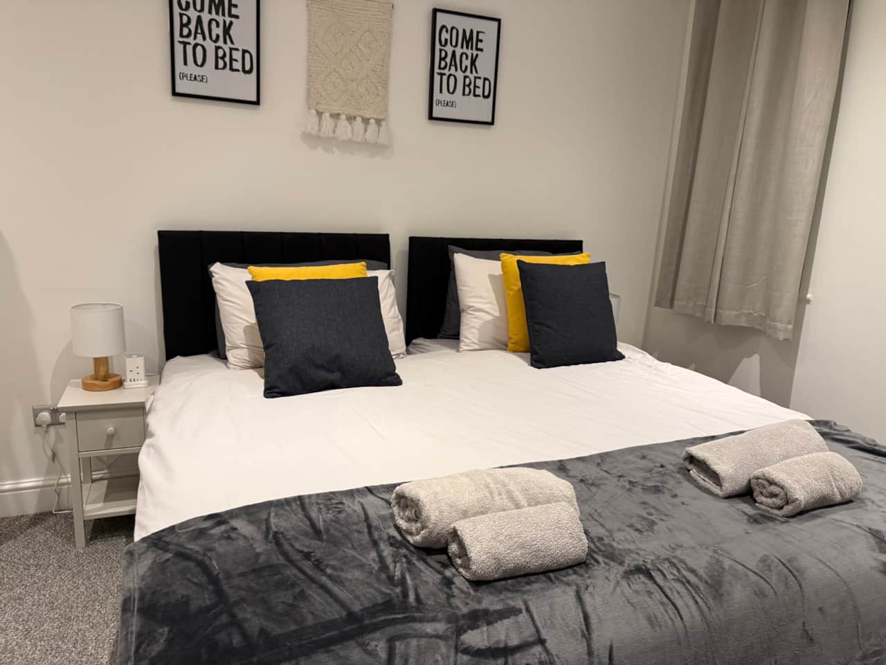 Super King Bed main Bedroom