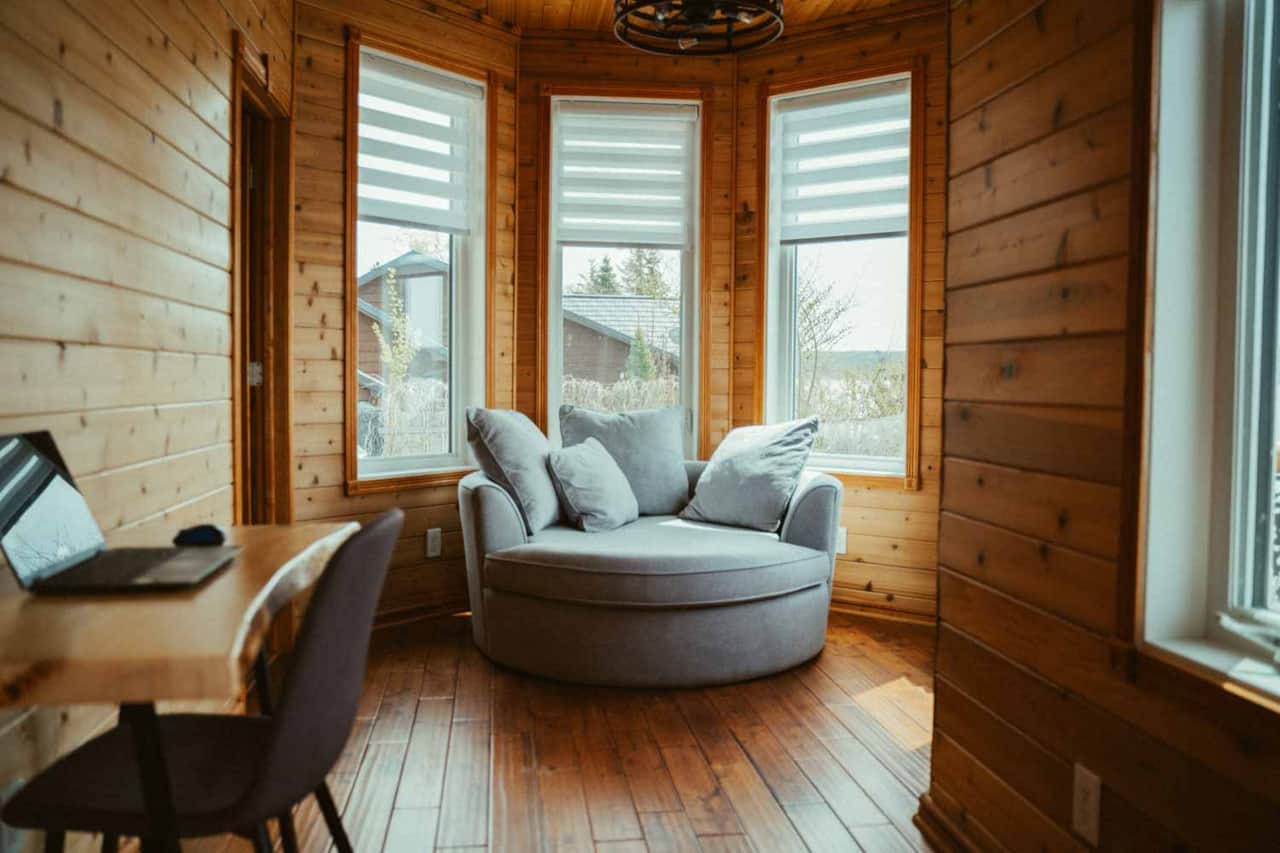 Reading nook in Master bedroom