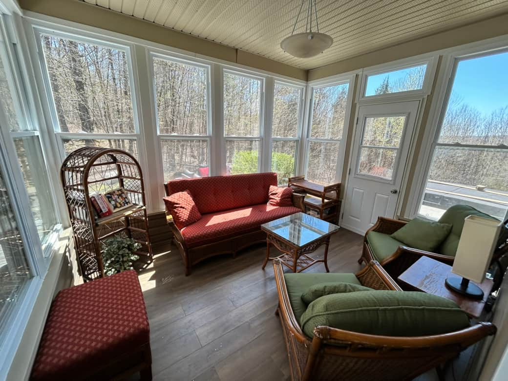 Relaxing sunroom