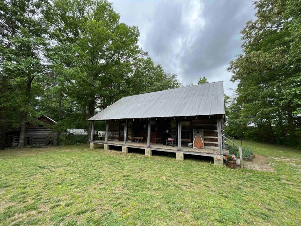 Springtime at Brown Door Cabin.