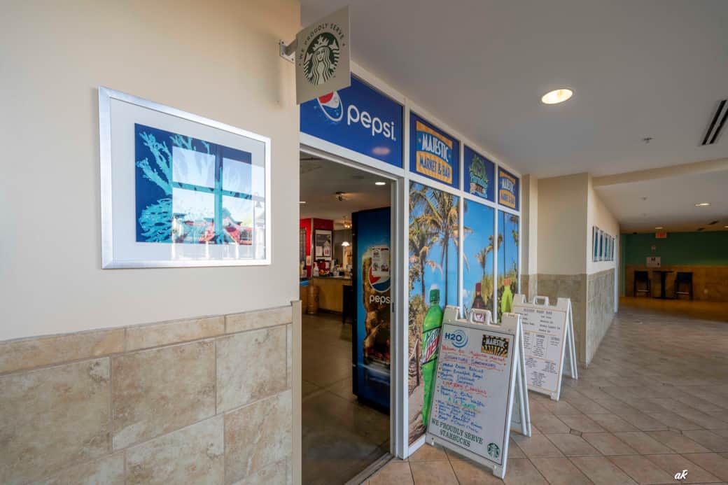 Panama city beach condo onsite market starbucks majestic resort