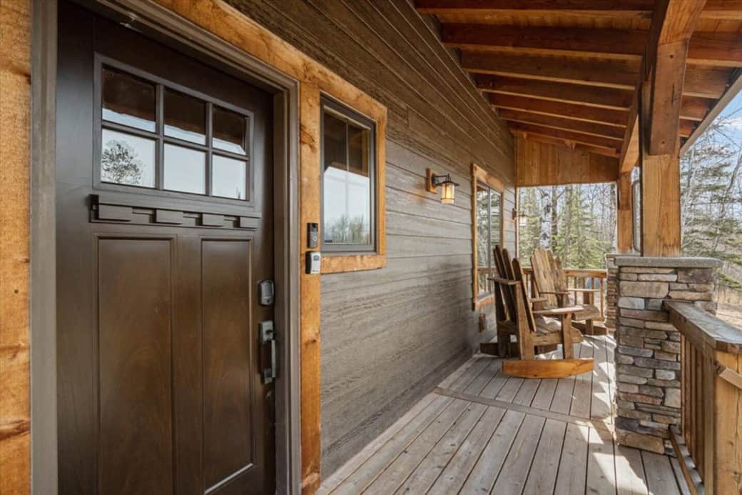 Start your morning off right with a cup of jo on our covered front porch and watch the sunrise. 