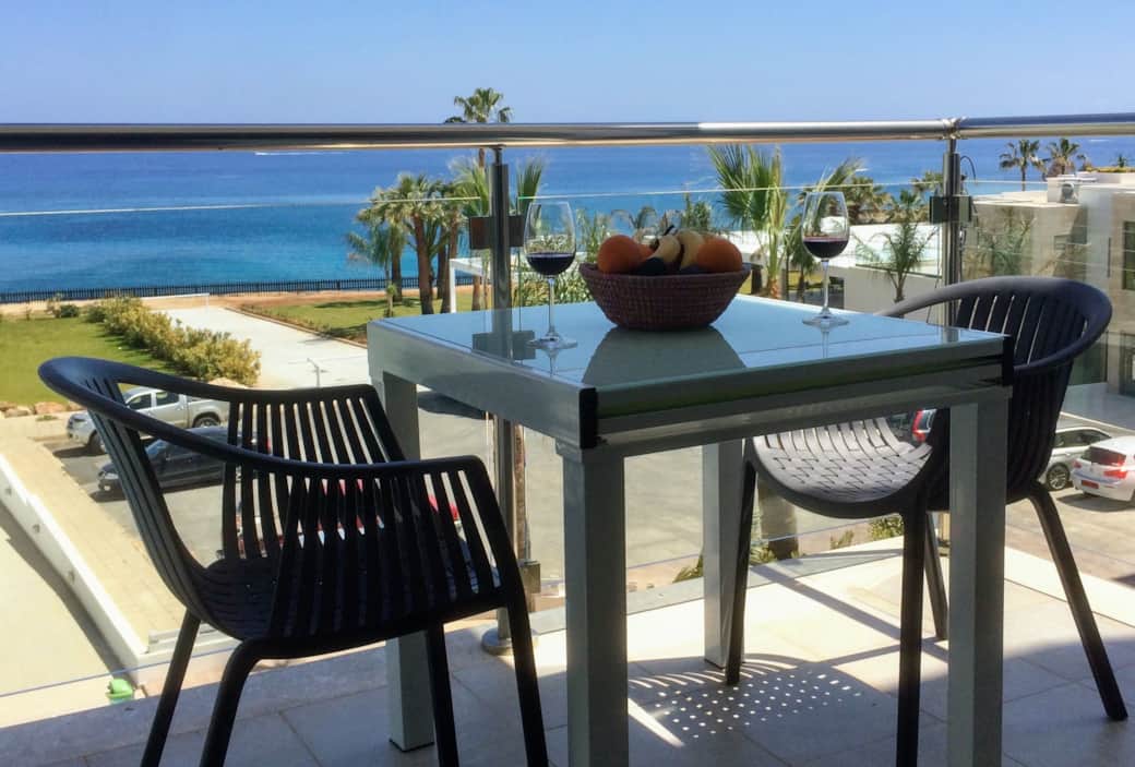 View from the balcony