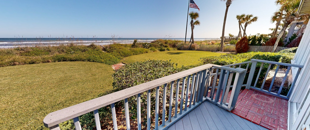 Back Porch View - The Haney House Back Porch View - The Haney House