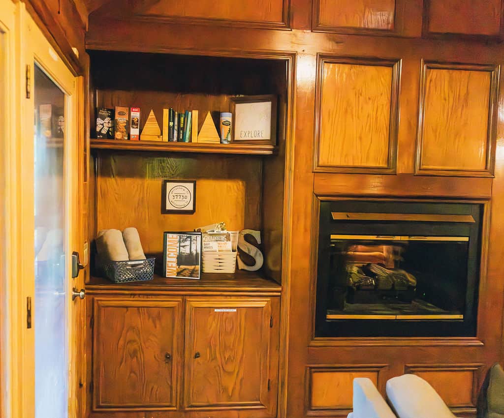 Fireplace and family entertainment