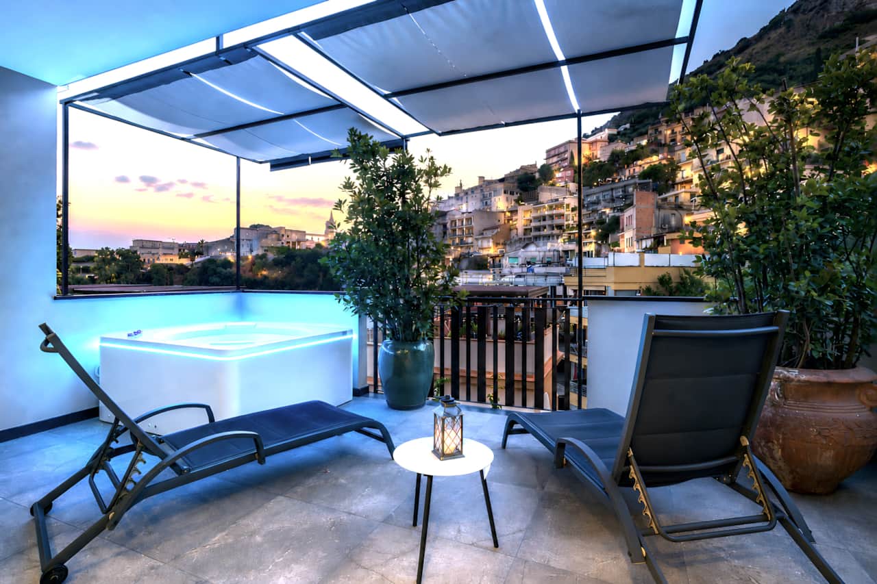 Suite con jacuzzi Taormina centro