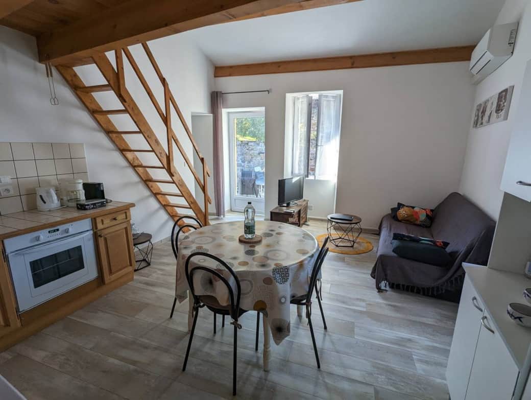séjour cuisine climatisé