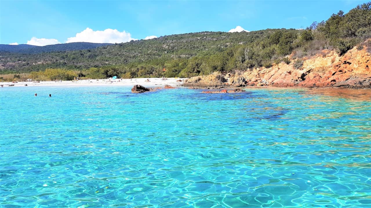 La spiaggia di Palombaggia.