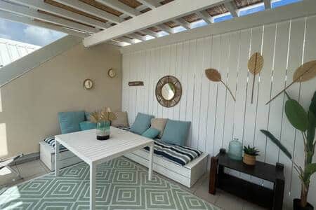 NBBC SXM Palm Beach Loft terrasse