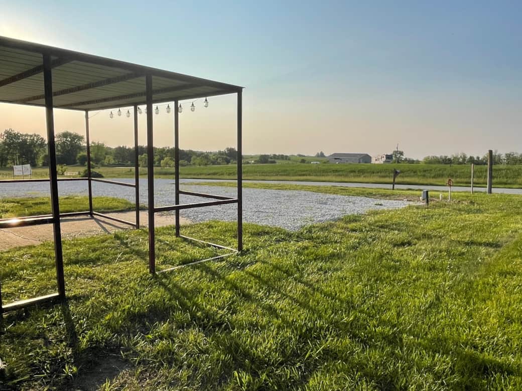 Lilly Pad at The Lodges of Long Branch Camping in Bevier Township