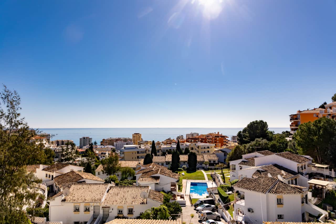 Panoramic sea view from terrace