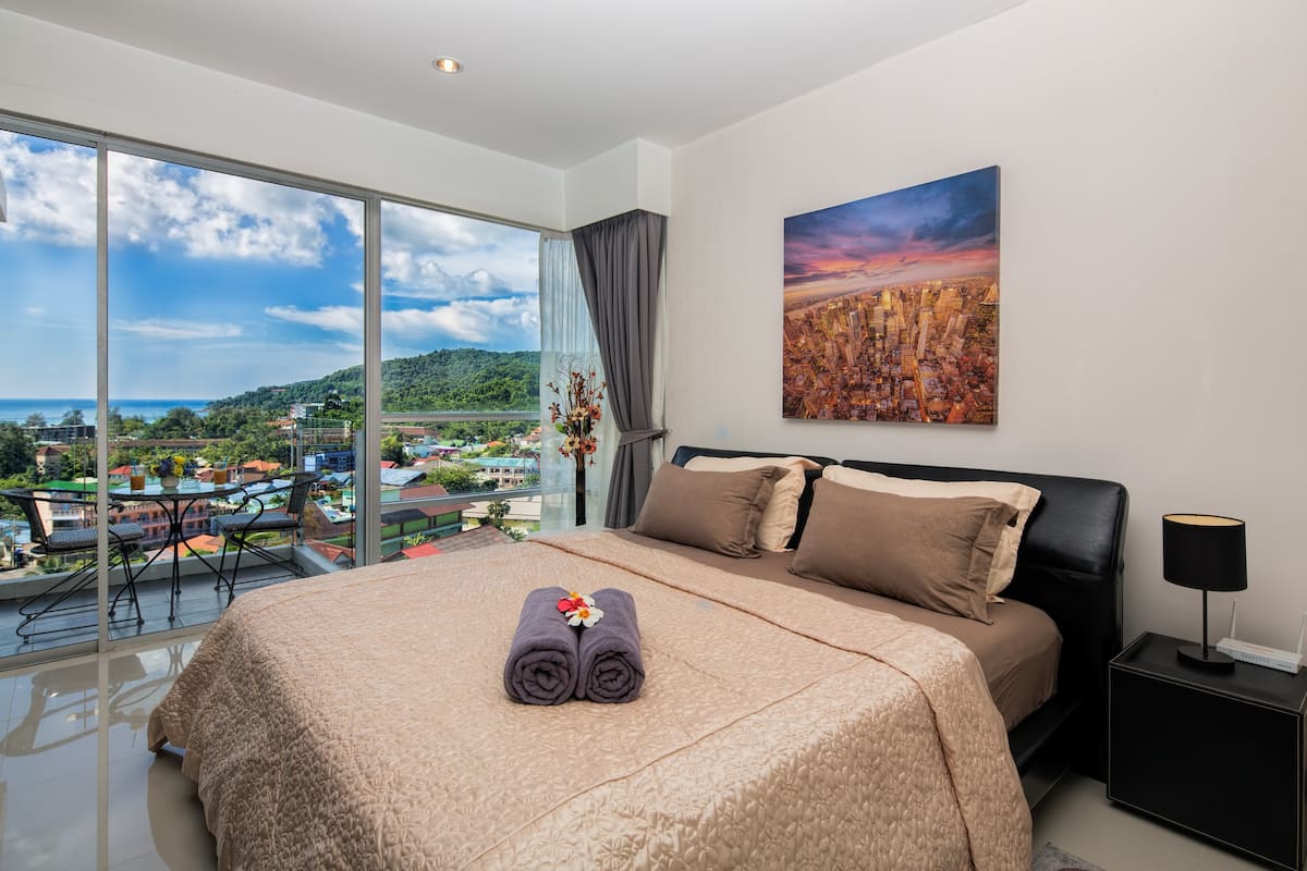 RK071 Great Seaview Apartment @Karon, beach - 800m