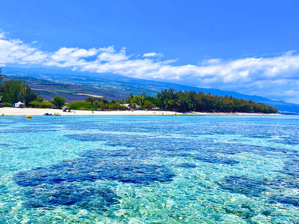 Lagon à deux pas de la villa