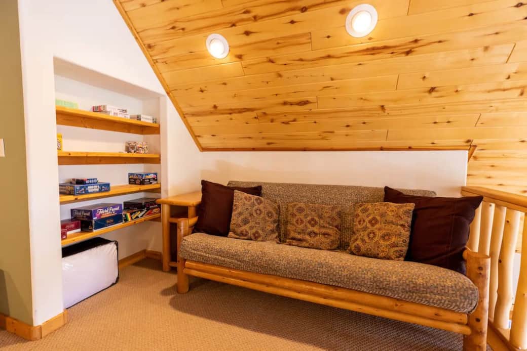 Futon Bed in Loft