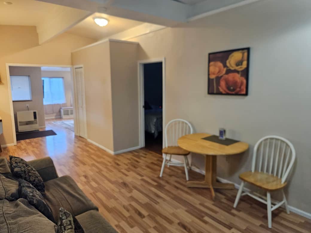 Common area with extra couch 