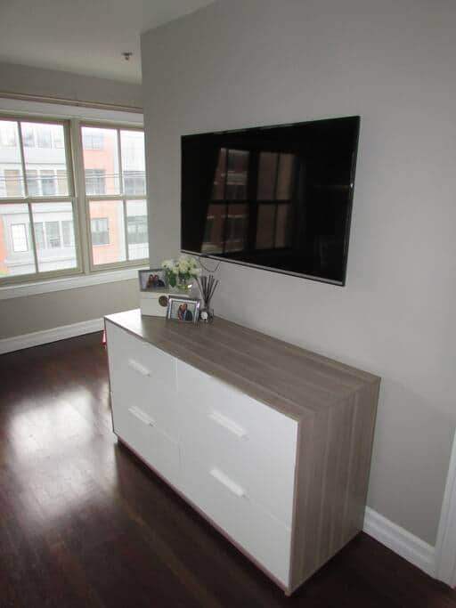 Smart TV in Master bedroom