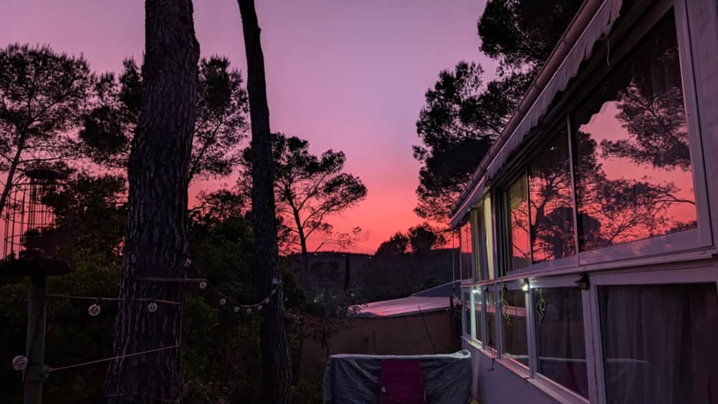 coucher de soleil depuis escabour 40 coucher de soleil depuis escabour 40