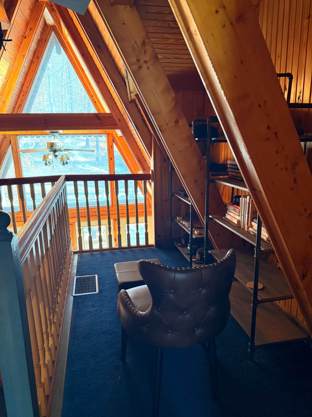 Upstairs sitting area