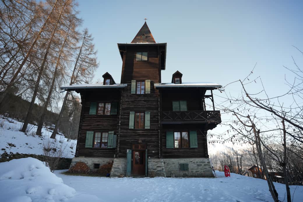 Chalet entrée principale
