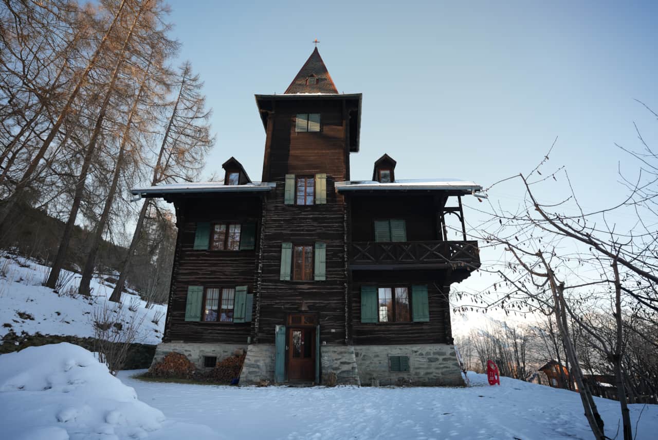 Chalet entrée principale
