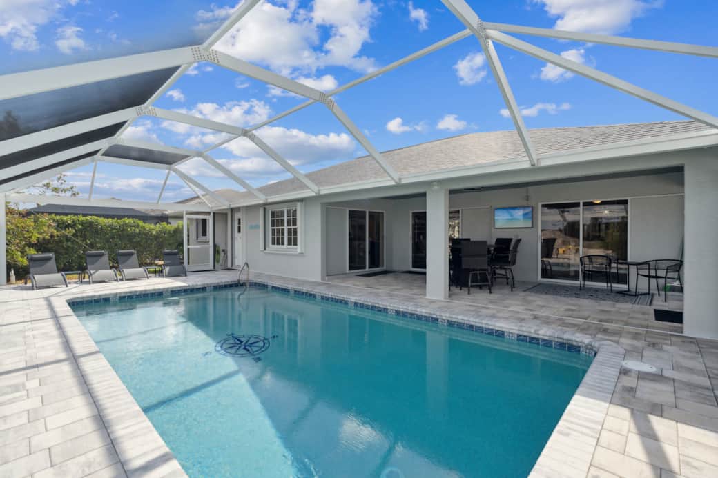 Pool View Towards Home