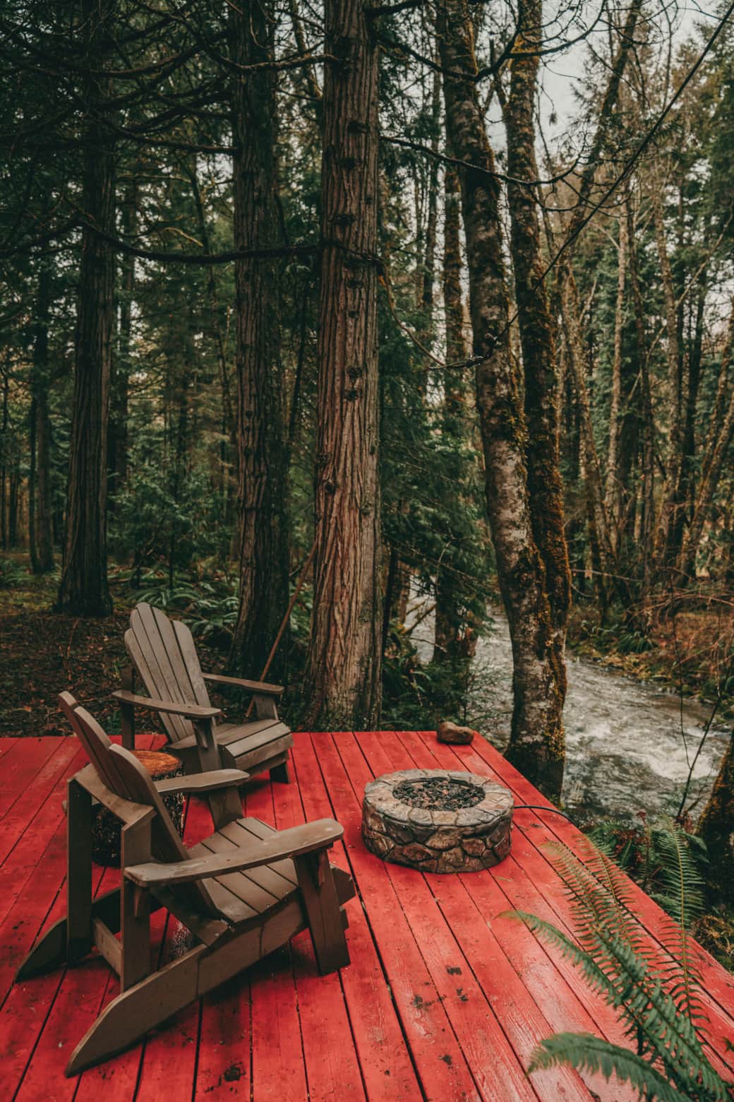 River Lookout by the Creek