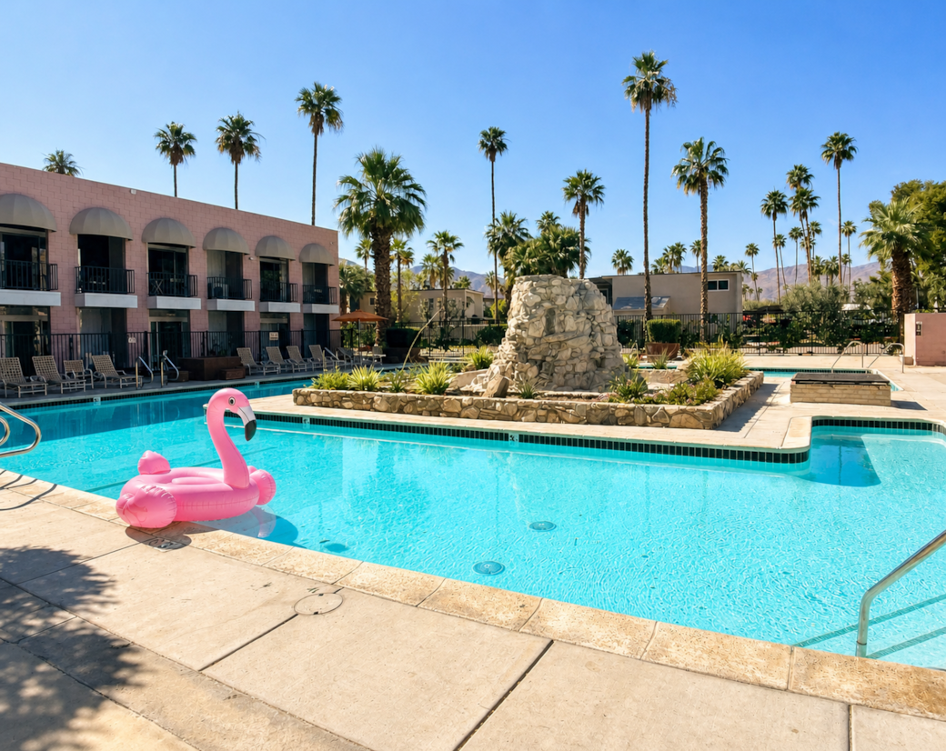Main pool area