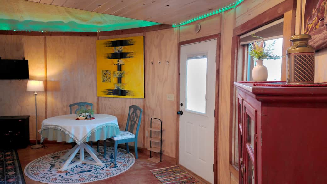 Dining Area and Front Door