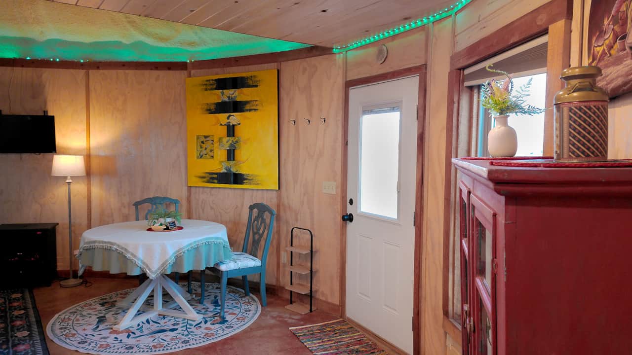 Dining Area and Front Door