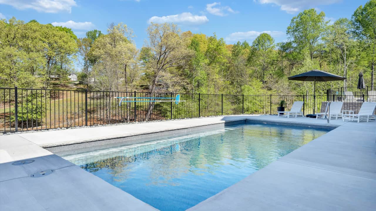 Heated Salt Water Pool