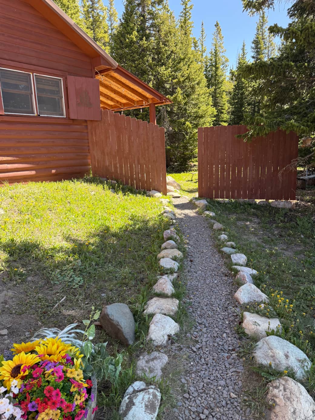 Path to backyard Path to backyard
