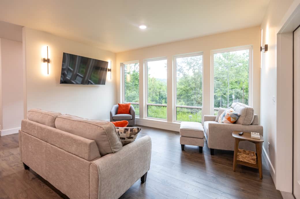 Gorgegous View from Comfort of the Living Room
